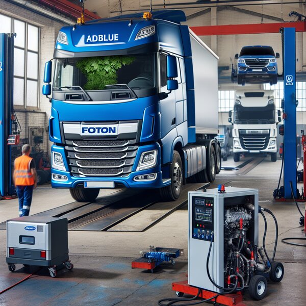 Отключение AdBlue (мочевины) для Foton Tunland E5: Услуги профессионального
