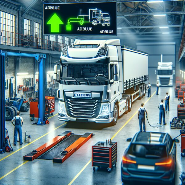 Отключение системы AdBlue на Foton View V3: Бюджетное решение