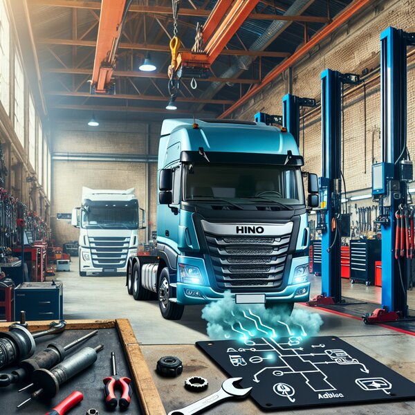 Отключение системы AdBlue (мочевины) на автобусах Hino Poncho -