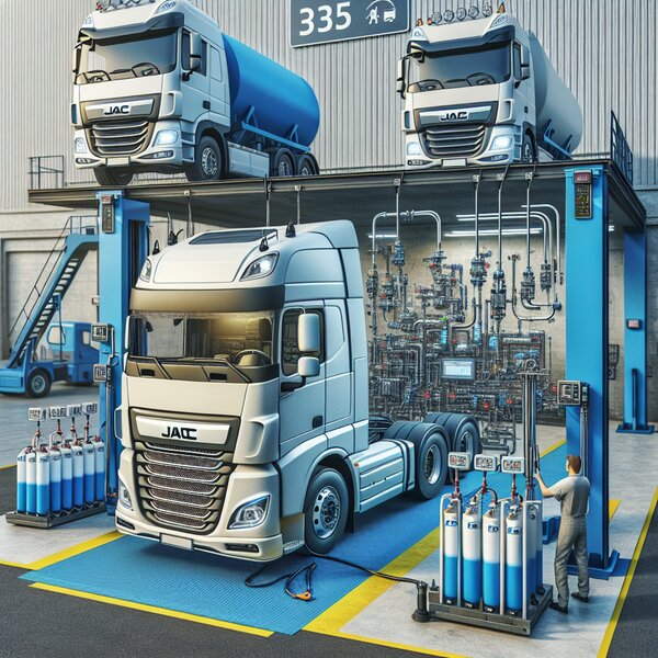 Отключение AdBlue (мочевина) на грузовиках JAC N35 