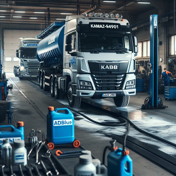 Отключение AdBlue (мочевины) на КАМАЗ-54901: улучшение надежности и экономии