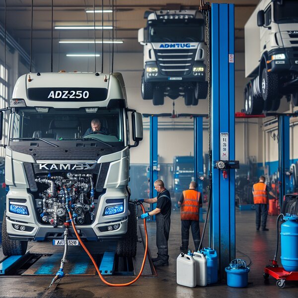 Отключение AdBlue на КАМАЗ-6350 