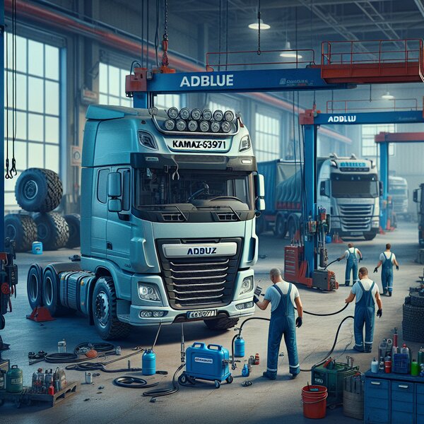Отключение системы AdBlue на КАМАЗ-63971: повышение надежности и экономия