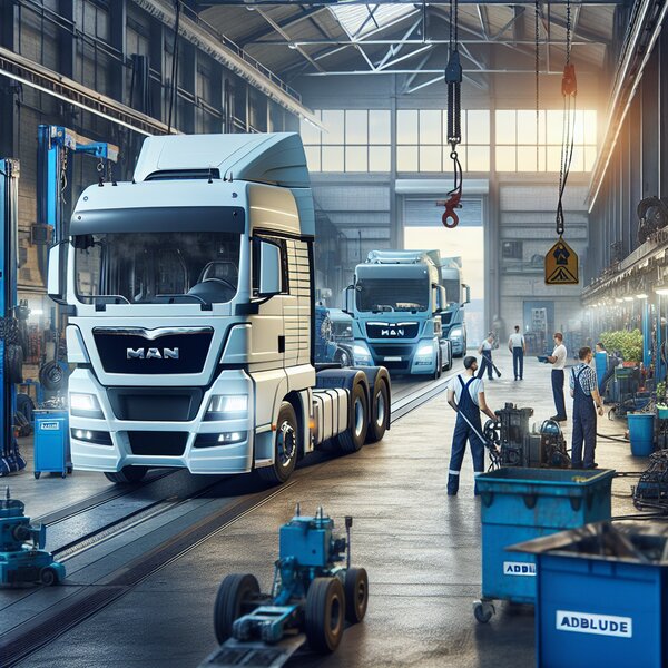 Отключение системы AdBlue мочевина MAN TGE – оптимизация и экономия топлива.