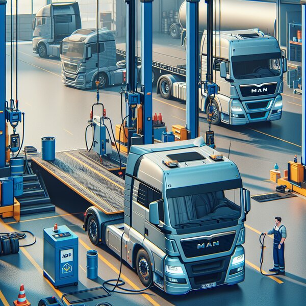 Отключение AdBlue системы MAN TGS: профессиональное удаление мочевины для