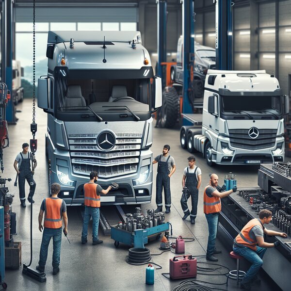 Отключение AdBlue на Mercedes-Benz Actros: оптимизация работы системы SCR,