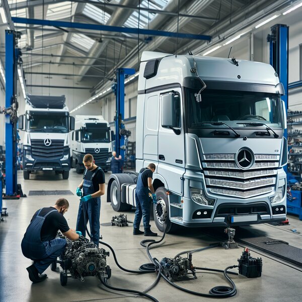 Отключение системы AdBlue на Mercedes-Benz Conecto - оптимизация и увеличение