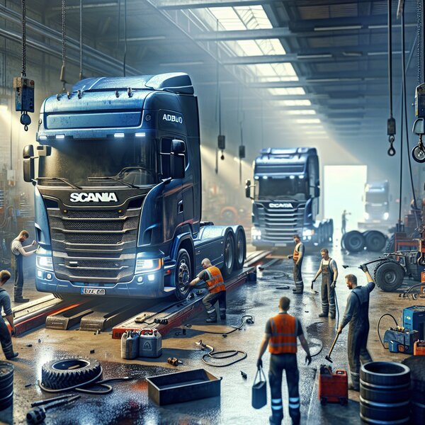 Отключение AdBlue (мочевины) на Scania P280: Услуги по отключению систем AdBlue