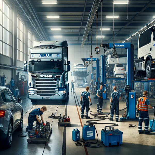 Отключение системы AdBlue (мочевины) для Scania S580: профессиональные услуги