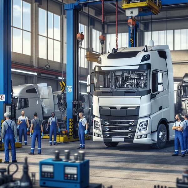 Отключение системы AdBlue на грузовике Sitrak C7H 6x4: профессиональная услуга