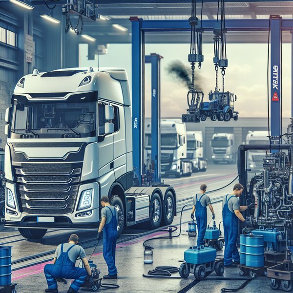 Отключение системы AdBlue на Sitrak C7H 6×6 для повышения эффективности и