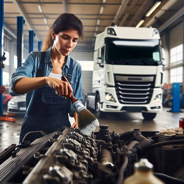 Зачистка плоскости двигателя для Volvo, Scania, Mercedes, Renault, DAF, Камаз,