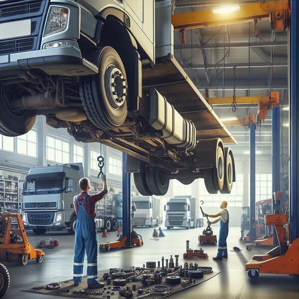 Ремонт ходовой для Volvo, Scania, Mercedes, Renault, DAF, Камаз, МАЗ, Sinotruk,