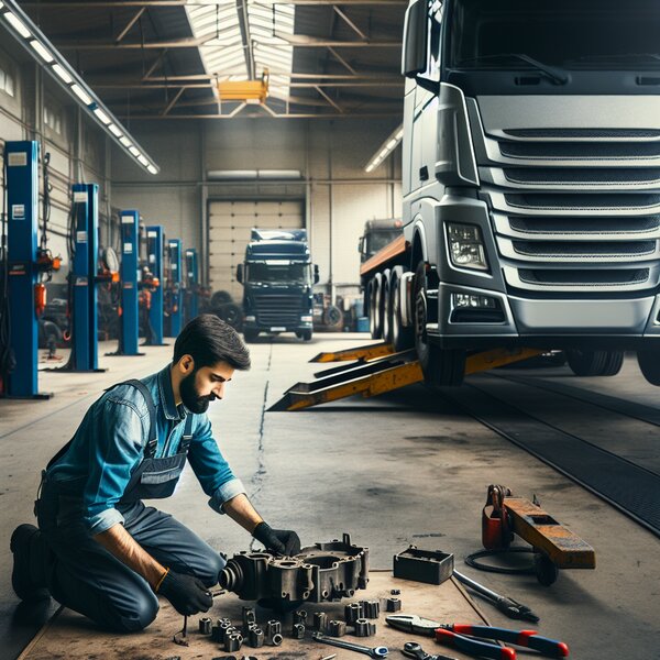 Замена трапеции рулевого механизма для Volvo, Scania, Mercedes, Renault, DAF,