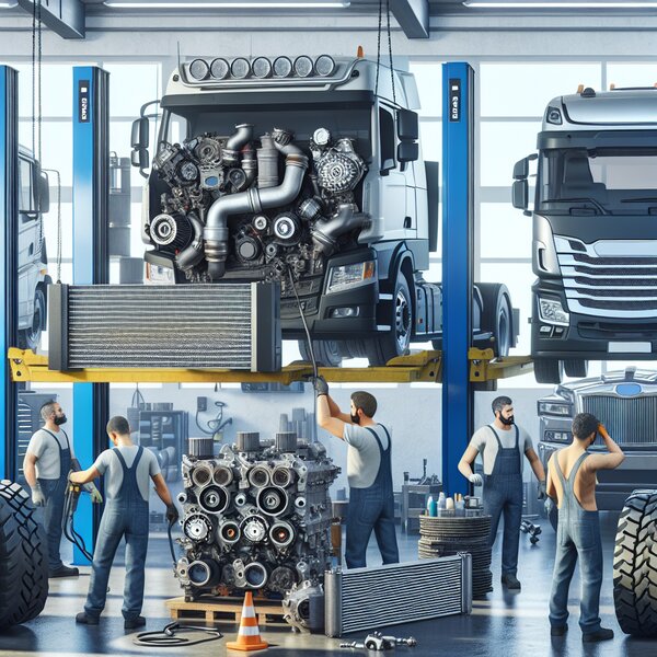Замена интеркуллера Volvo, Scania, Mercedes, Renault, DAF, Камаз, МАЗ, Sinotruk