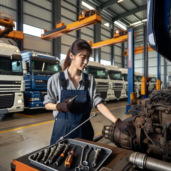 Замена троса КПП Volvo, Scania, Mercedes, Renault