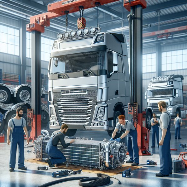 Замена метал. теплообменника Webasto Thermo E для Volvo, Scania, Mercedes,