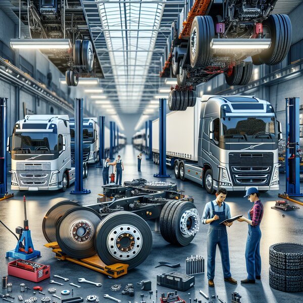 Замена тормозных модуляторов на полуприцепах и тягачах: Volvo, Scania, Mercedes