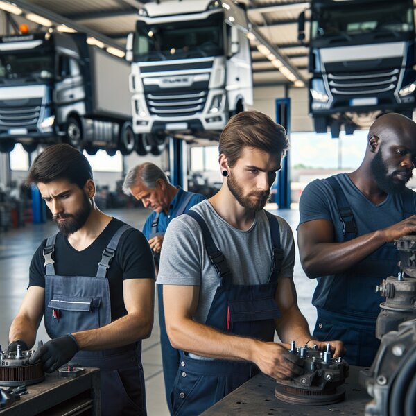 Ремонт и замена модуляторов тормозной системы для Volvo, Scania, Mercedes,