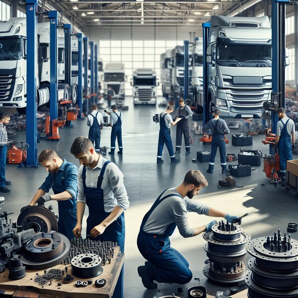 Замена уплотнительных колец в тормозных модуляторах грузовиков Volvo, Scania,