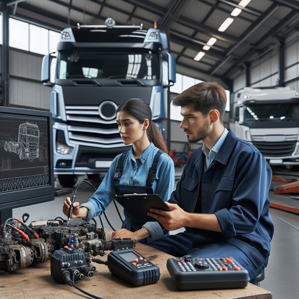 Диагностика и проверка тормозных модуляторов Volvo, Scania, Mercedes, Renault,