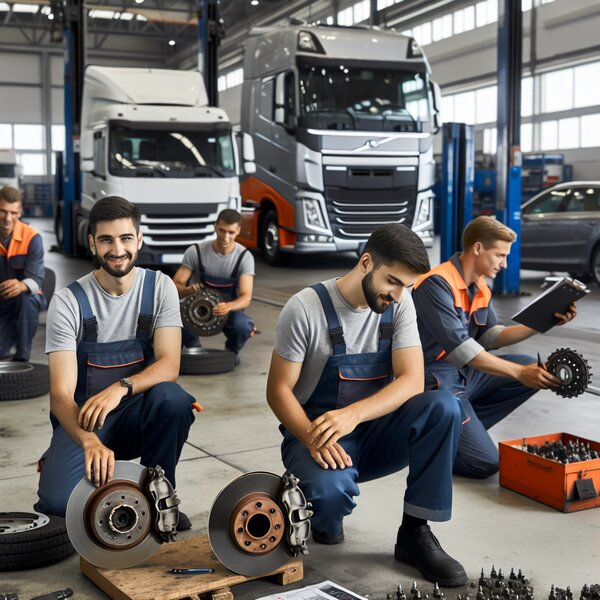 Восстановление тормозных модуляторов для Volvo, Scania, Mercedes, Renault, DAF,