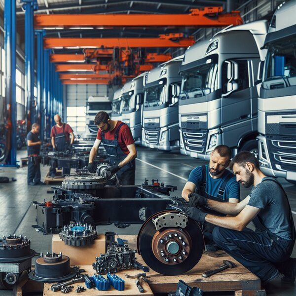 Замена и настройка тормозных модуляторов на новых прицепах и тягачах: Volvo,