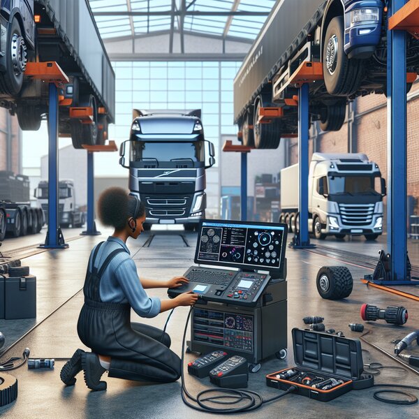 Программная диагностика тормозных модуляторов через OBD-II для Volvo, Scania,