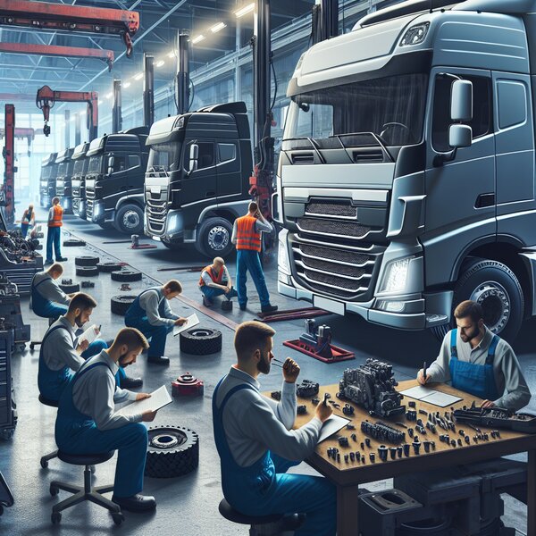 Функциональное тестирование тормозных модуляторов после ремонта для Volvo,