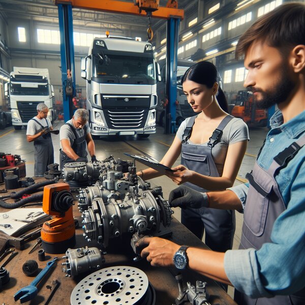 Проверка и настройка модуляторов экстренного торможения для грузовиков Volvo,