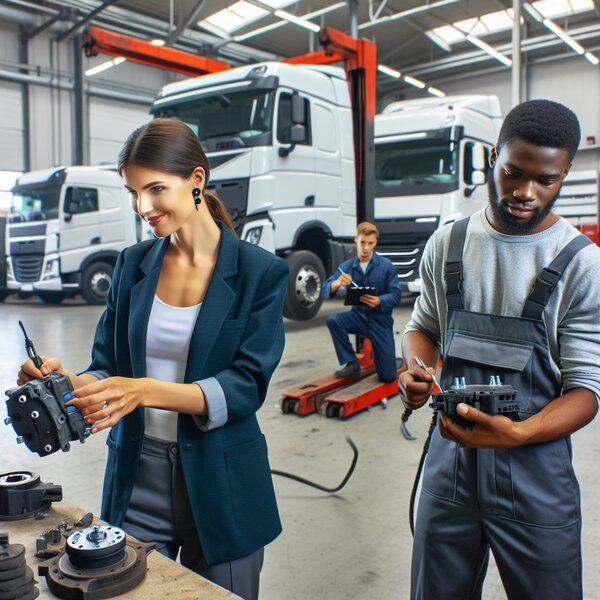 Замена датчиков температуры тормозов ABS для Volvo, Scania, Mercedes, Renault,