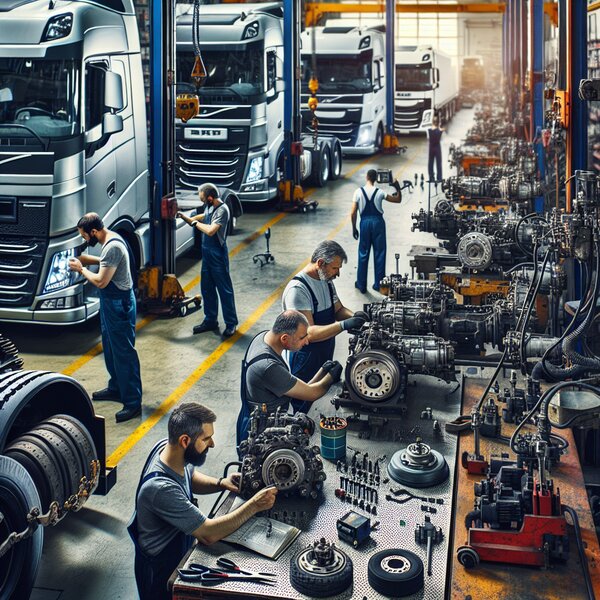 Проверка и настройка датчиков давления тормозов: Volvo, Scania, Mercedes,