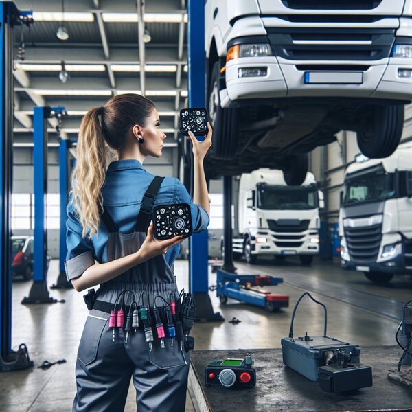 Настройка и проверка ABS датчиков для Volvo, Scania, Mercedes, Renault, DAF,