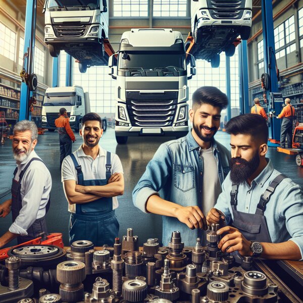 Тестирование датчиков под нагрузкой для грузовиков Volvo, Scania, Mercedes,