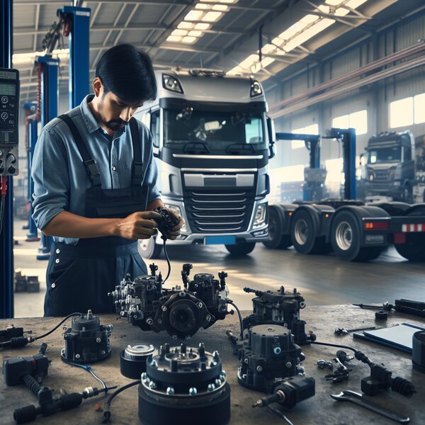 Диагностика и настройка датчиков тормозной жидкости ABS для грузовиков Volvo,