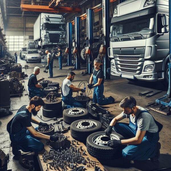 Замена датчиков скорости колес при механических повреждениях для грузовиков: