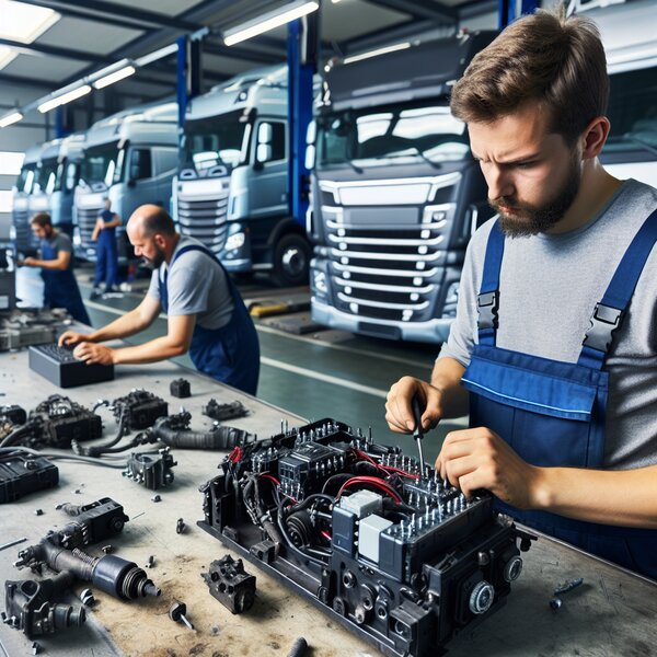 Ремонт и замена блоков управления ASR для грузовиков: Volvo, Scania, Mercedes,