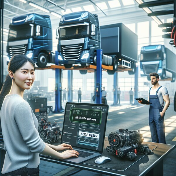 Обновление ПО ABS/ESP для Volvo, Scania, Mercedes и других грузовиков: Камаз,