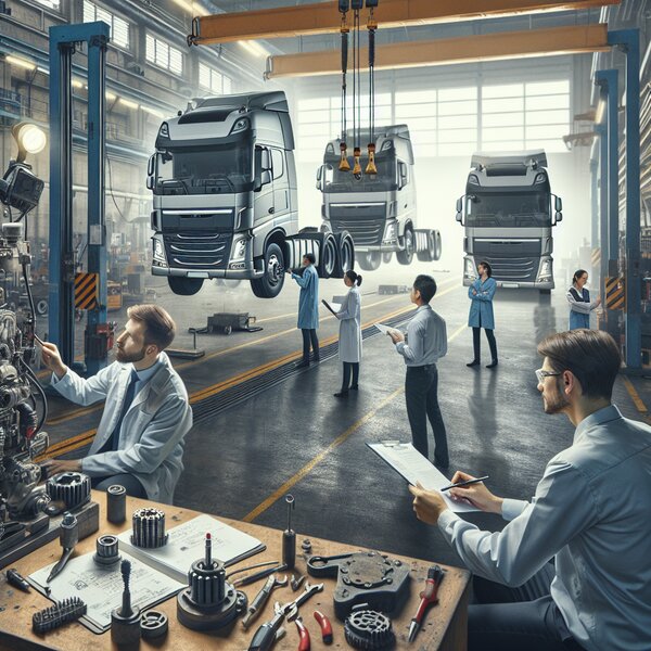 Диагностика утечек воздуха в тормозной системе: Volvo, Scania, Mercedes,