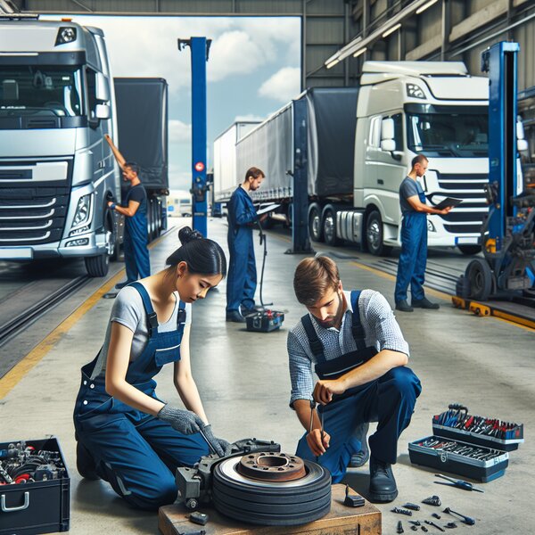 Профилактика тормозной системы для Volvo, Scania, Mercedes, Renault, DAF, Камаз