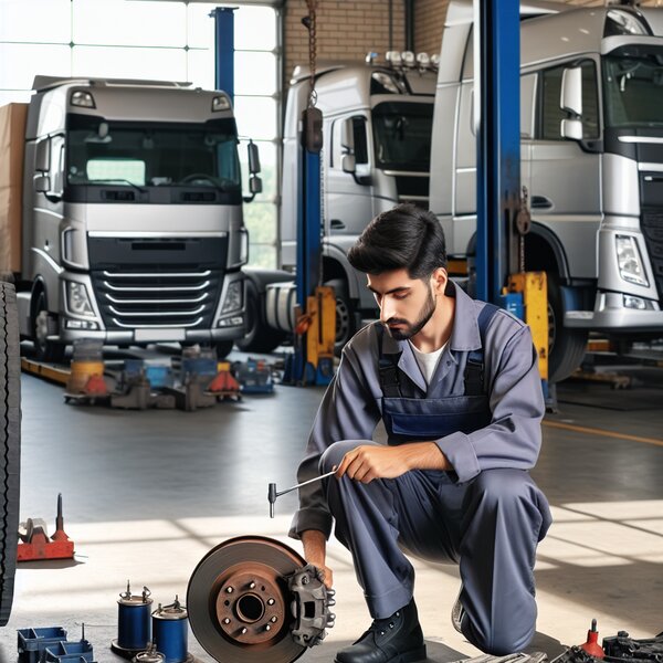 Регулировка тормозов для равномерной нагрузки грузовиков: Volvo, Scania,