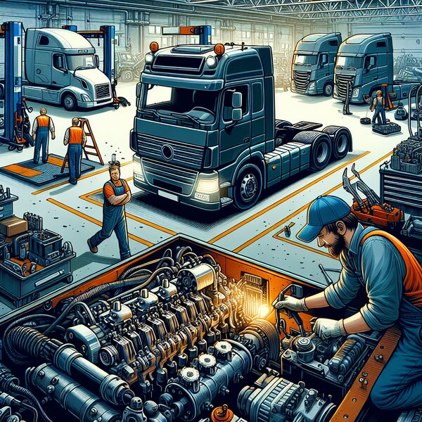 Ремонт и настройка стартеров тягачей Volvo, Scania, Mercedes, DAF, Renault,