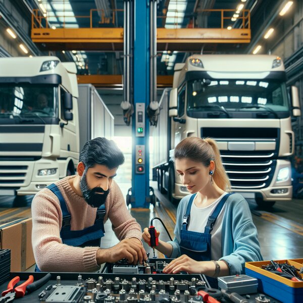 Установка и настройка системы блокировки стартера для грузовиков Volvo, Scania,