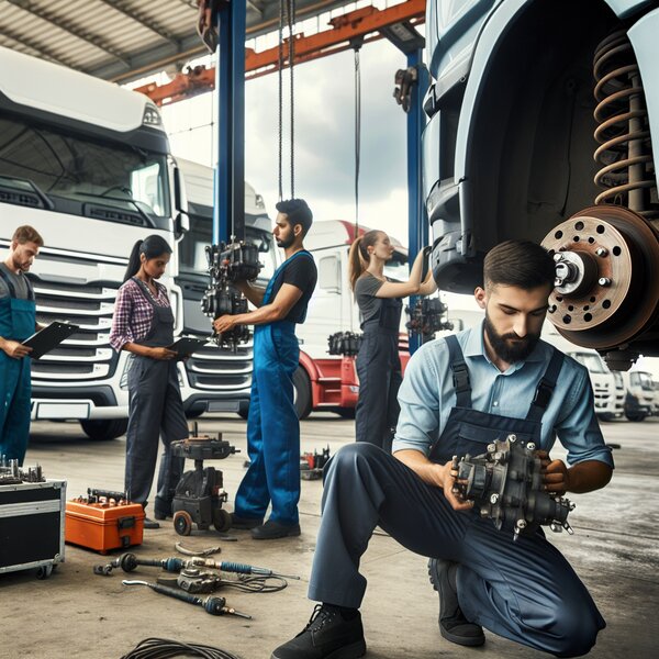 Ремонт и настройка электроусилителей тормозов грузовиков Volvo, Scania,