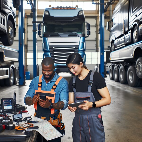 Монтаж и настройка GPS систем для тягачей Volvo, Scania, Mercedes, Renault, DAF