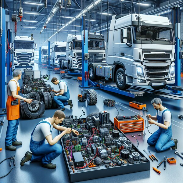 Ремонт и настройка ЭБУ для Volvo, Scania, Mercedes, Renault, DAF, Камаз, МАЗ,