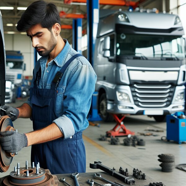 Замена тормозных колодок для Volvo, Scania, Mercedes, Renault, DAF, Камаз, МАЗ,