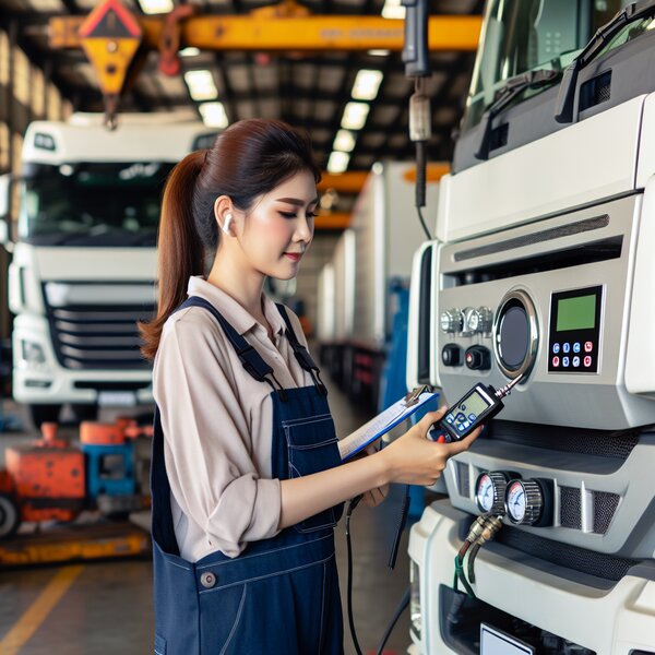 Проверка и настройка температурных систем в рефрижераторах Volvo, Scania,