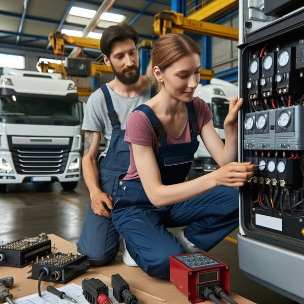 Ремонт и проверка переключателей и контроллеров рефрижераторов Volvo, Scania,