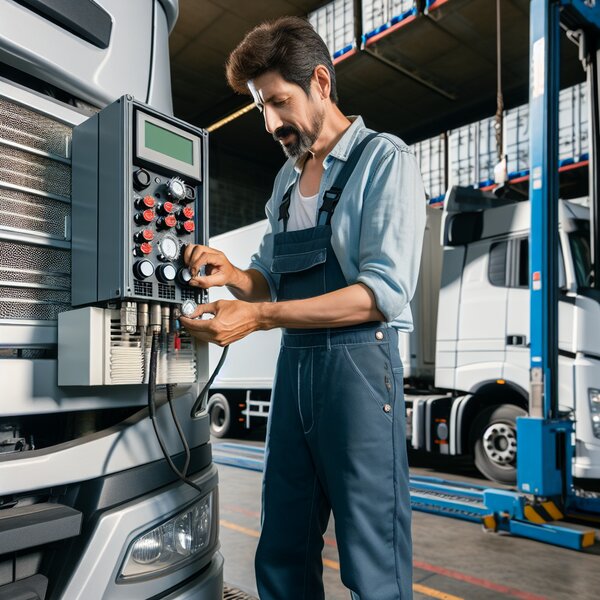 Замена и установка термодатчиков в рефрижераторах Volvo, Scania, Mercedes,